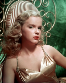 Anne Francis (1930-2011) - Actress known from "The whistle of Eaton Falls" (1951), "Bad day at Black Rock" (1955), "Brainstorm" (1965), "Born again" (1978) and "Lovers knot" (her last movie, 1996).