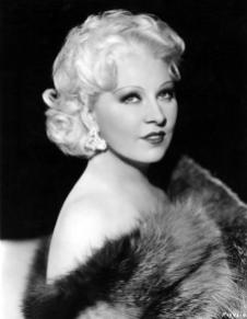 Mae West (1893-1980) - Very popular actress and a straight forward comedienne. She is mostly known from her work in the 1930´s, mainly on Broadway but also in movies like "I´m no angel" (1933) and "My little Chickadee" (1940). Mae usually wrote her own scripts and she was a talented singer as well.