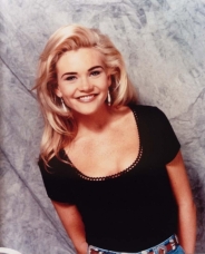 Amy Locane (b.1971) - Child model turned actress. She is mostly known from "Cry-Baby" (1990), the first season of "Melrose Place" (1992) and "Airheads" (1994). In 2010 she killed an elderly woman with her car while driving intoxicated. In 2012 she was found guilty and sentenced to 5-10 years in prison.