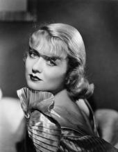 Constance Bennett (1904-1965) - She starred in a lot of movies in the silent era and even more after the sound entranced the cinema. Sister of another blonde on my list, Joan Bennett. When she died she was married for the fifth time.