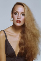Jerry Hall (b.1956) - Supermodel of the 70s and 80s who married (and divorced) Mick Jagger. They have four children together, the two daughters are both successful models. In 2000 she played Mrs. Robinson in "The Graduate" on Broadway.