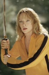 Uma Thurman (b.1970) - She is mostly known for her Tarantino-films. Pulp Fiction (1994) & Kill Bill - volume 1 & 2, but she have also starred in "Mad Dog and Glory", "Batman Returns" and "My Super-Ex". Uma´s grandmother was Swedish, she have three children, two with ex-husband Ethan Hawke.