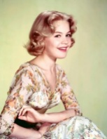 Sandra Dee (1942-2005) - She started as a child model and became a teen idol. She married an other teen star, Bobby Darin and they had one son. She is known from "Gidget" (1959), "Imitation of Life" (1959), "The Dunwitch Horror" (1970) and "Lost" (her last movie, 1983). Sandra and Bobby were portrayed by Kevin Spacey and Kate Bosworth in "Beyond the Sea" (2004). Sandra suffered from anorexia, alcoholism and depressions for a big part of her life and she died from kidney failure, after battling throat cancer.