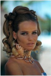 Veruschka (b.1939) - German supermodel who also did some acting. She have been seen on the runway these last years as well, though she is 75 years old, she still look like a supermodel.